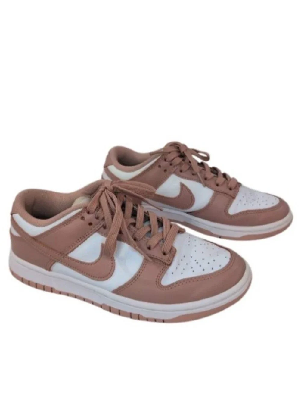 Nike Dunk Low Rose Whisper Blush Pink Low Top Sneakers